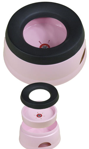Nerozlitelná miska Non-spill miska 0,9l Small Pink 0,9l