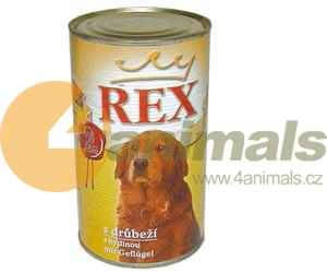 REX s drůbeží 1280g
