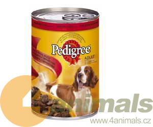 PEDIGREE  Adult s hovězím masem 400g