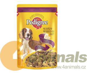 PEDIGREE kapsa Adult hovězí a králičí 100g