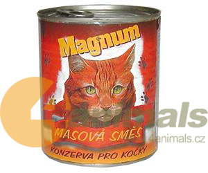 MAGNUM kočka masová směs 855g