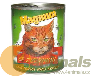MAGNUM kočka zvěřina 855g