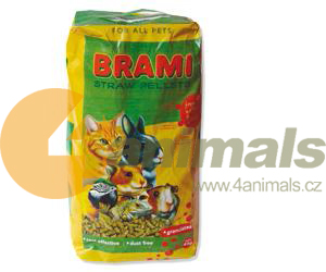 Podestýlka peletky slámové Brami 4kg