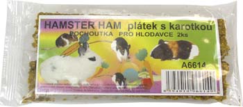 HAMSTER HAM 2 plátky s karotkou