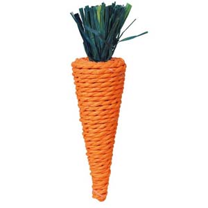Sisalová mrkvička pro hlodavce 20cm
