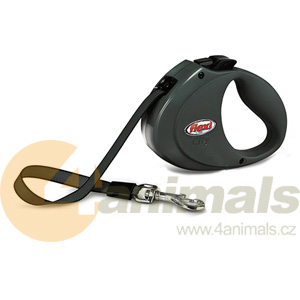 Vodítko FLEXI CITY 2m/35kg černá