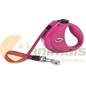 Vodítko FLEXI CITY 2m/35kg růžová