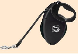 Vodítko FLEXI Giant 8m/75kg pásek Černá