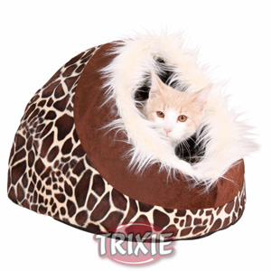 Koule MINOU motiv žirafa 35x26x41 cm
