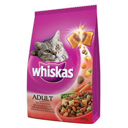 WHISKAS granule hovězí - 300g