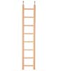 Žebřík dřevěný, závěsný, 7 příčky, 32cm
