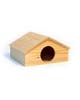 Dřevěný domek pro hlodavce M, 15x12,5x5cm