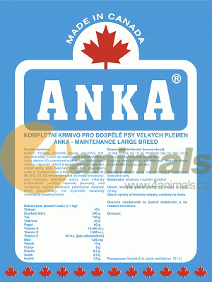 Anka-Maintenance large breed 20kg