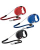Vodítko FLEXI Classic 2 5m/20kg Lanko střední pes, černá, modrá, červená