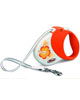Vodítko FLEXI Hawaii 5m/15kg - pásek Orange (oranžové)